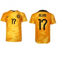 Camiseta Países Bajos Daley Blind #17 Primera Equipación Replica Mundial 2022 mangas cortas